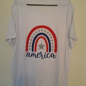 Womens tee size 2x